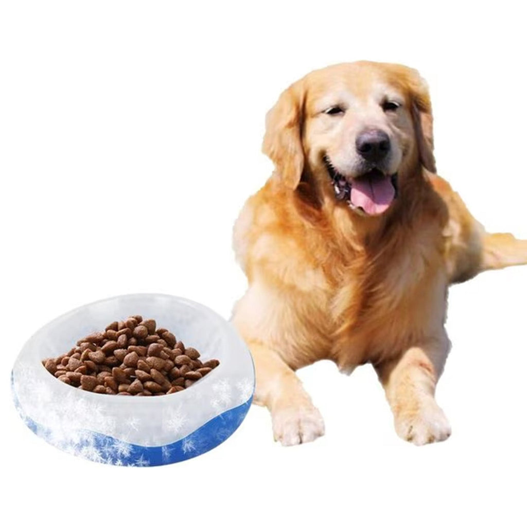 Chill Out - Dog Cooler Bowl - Pet Cooler Bowl Keeps Water Cool and Fresh for Hours