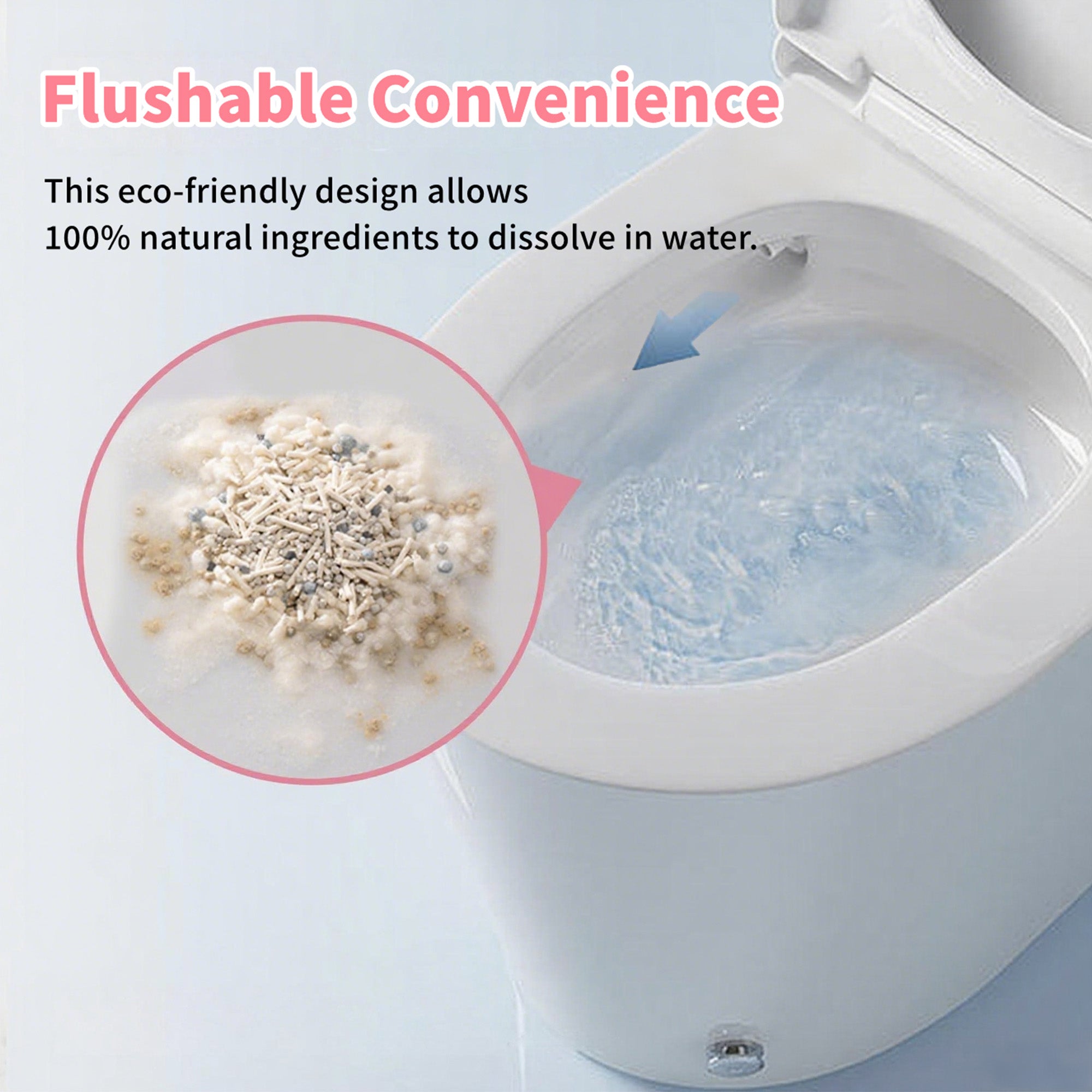 5-In-1 Cat Litter White Blosoom Scent, Yucca Enhanced