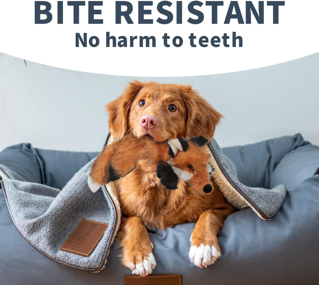 Classic - Dog Toys - Squeaky Dog Fox Toys for Dogs