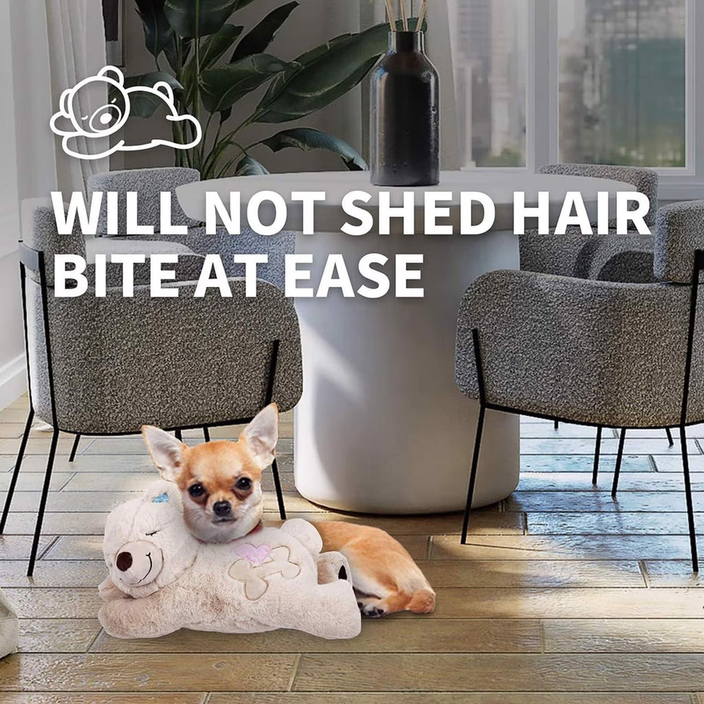 Little Buddy - Puppy Soothing Heartbeat Warm Bear Comfort Dog Sleep Aid Plush Toy