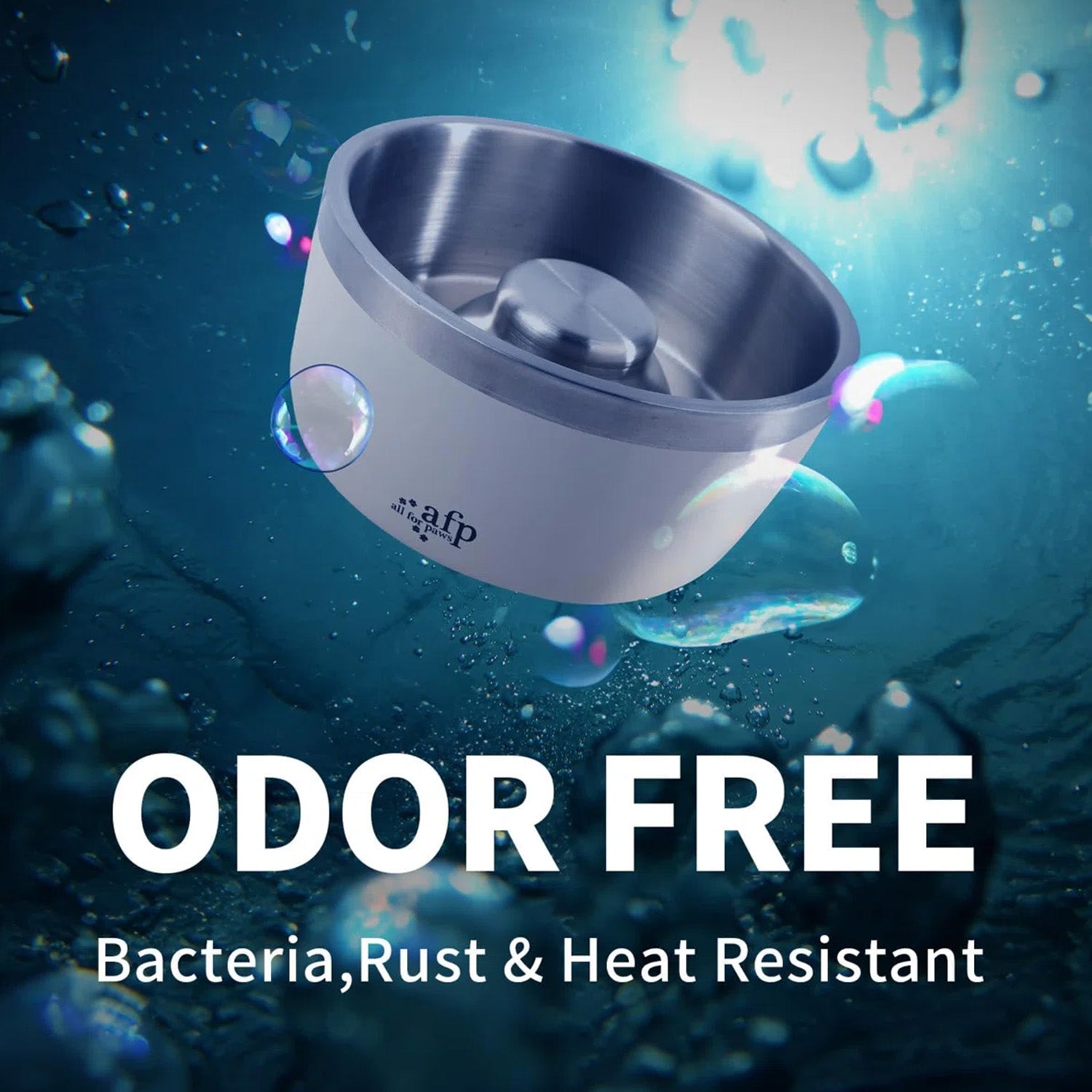 Lifestyle 4 Pets - Slow Feeding Stainless Bowl L