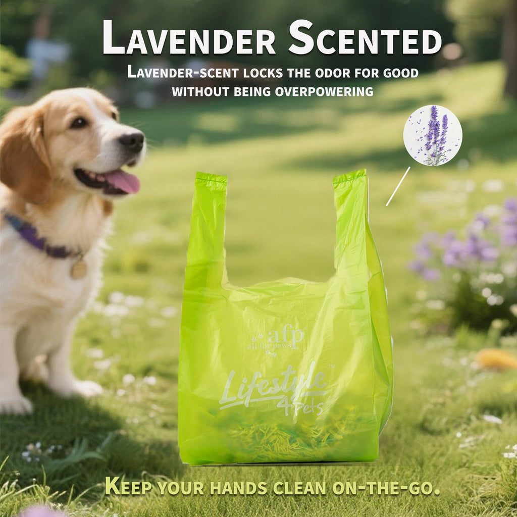 Lifestyle 4 Pets - Handle Pickup Bag 120 Bags, 2 Packs