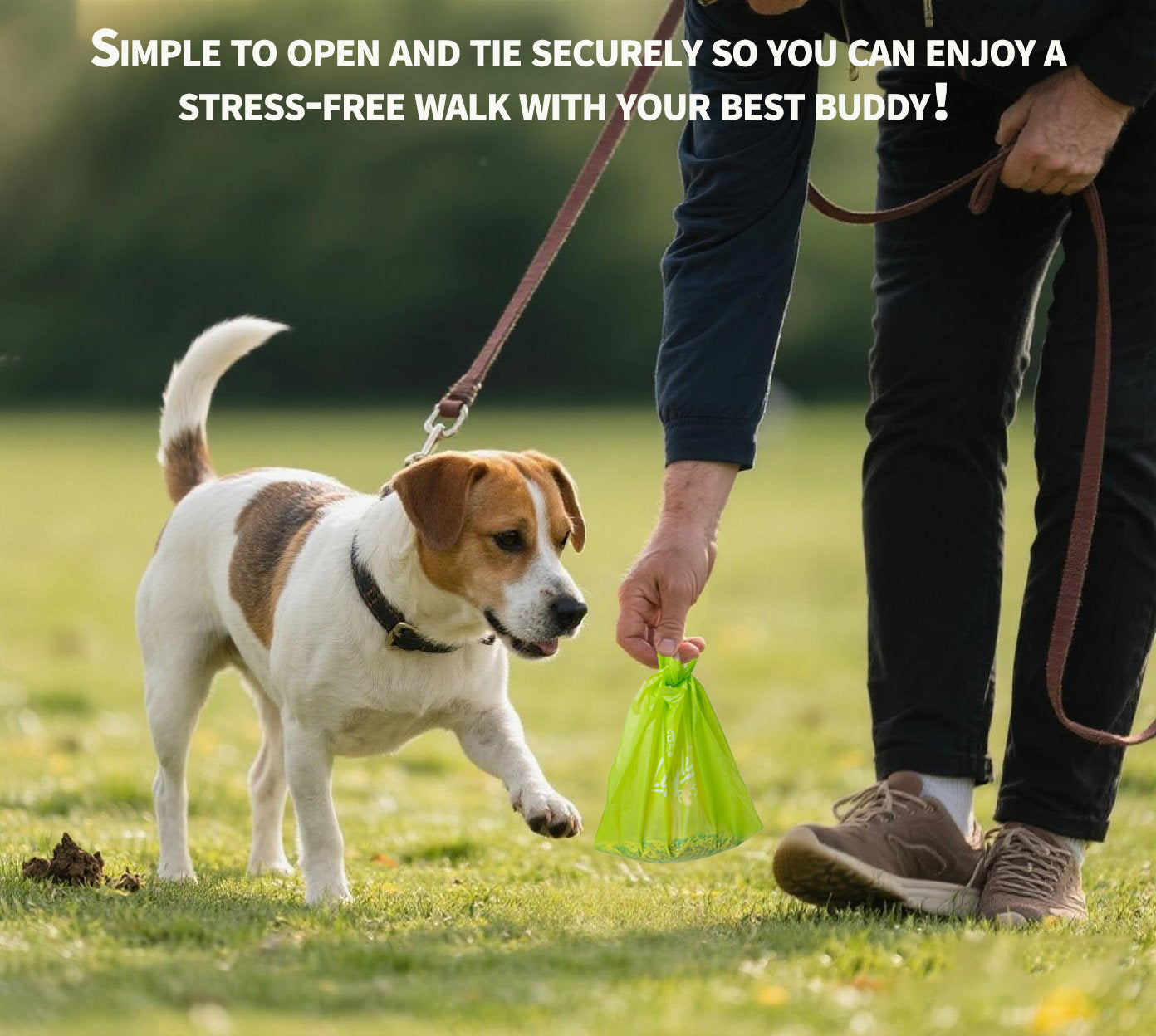 Lifestyle 4 Pets - Handle Pickup Bag 120 Bags, 2 Packs