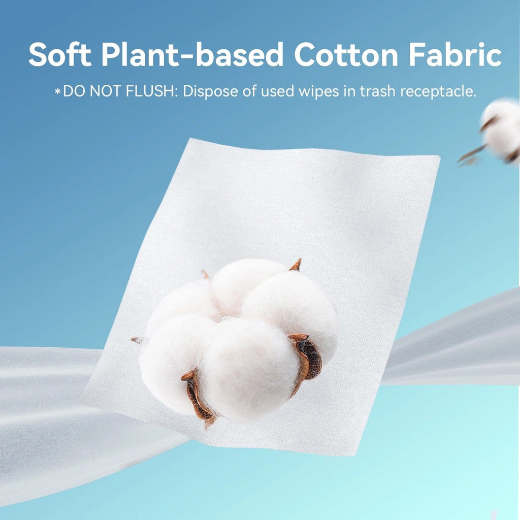 Natural Pet Grooming Wipes for Dogs & Cats - 50 counts/pack, Fresh Larch Scent