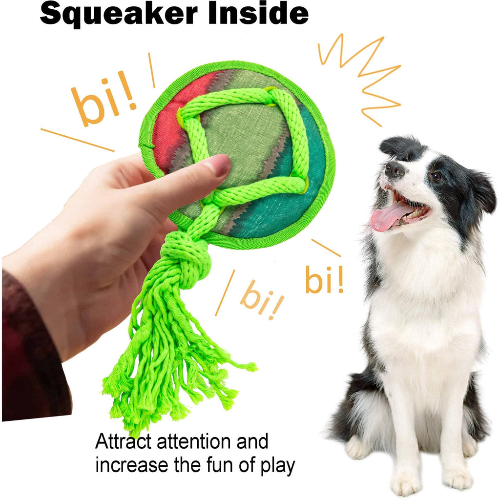 Dog Fetch Toy - Rope Tangle Tangle Disc