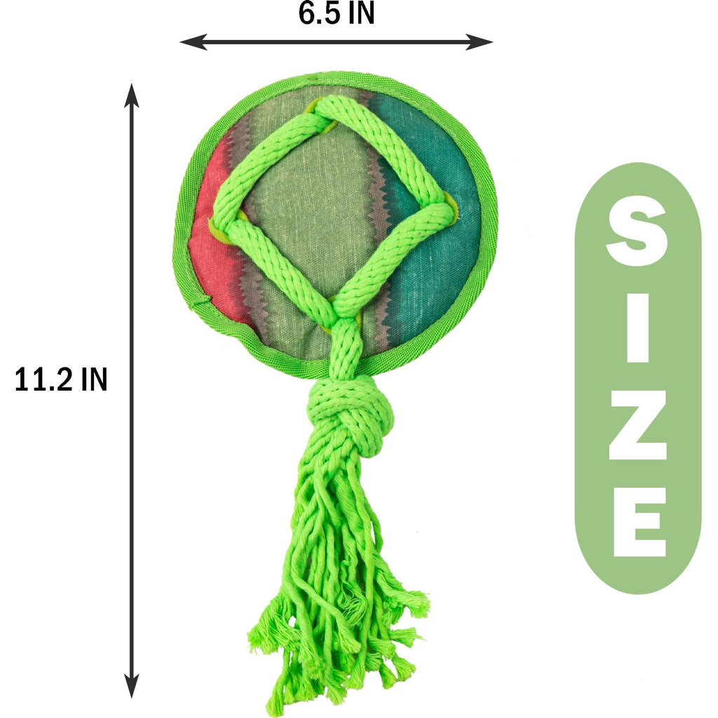 Dog Fetch Toy - Rope Tangle Tangle Disc