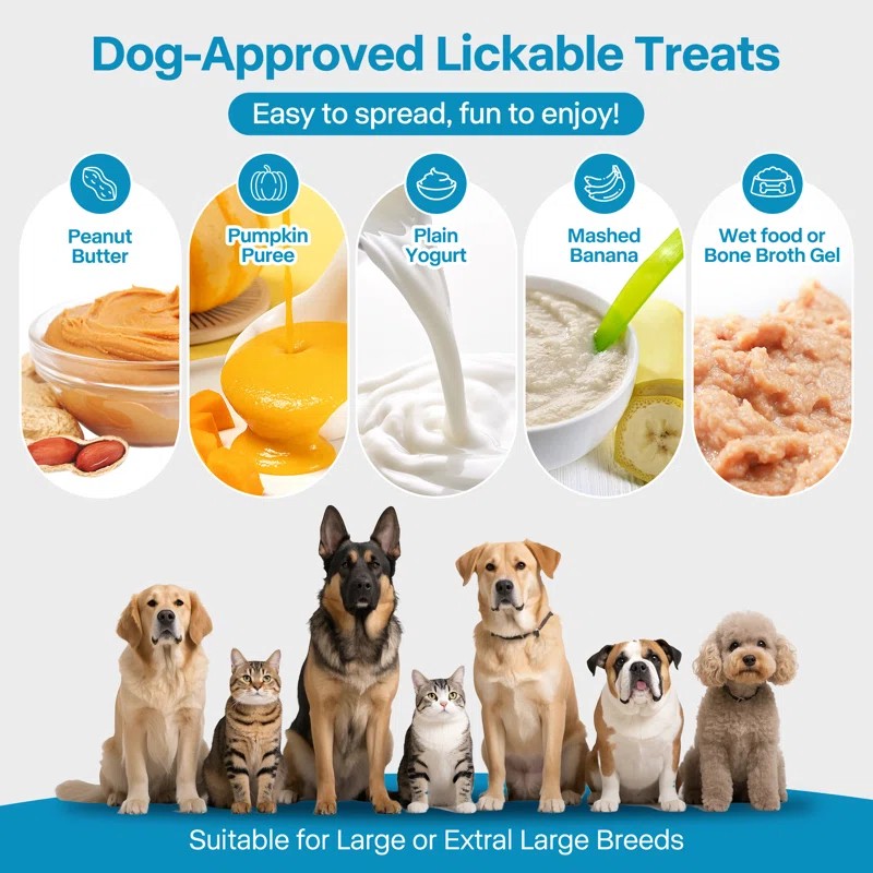 Chill Out - Dog Cooler Bowl - Frosty Lick with Strong Suction Cup