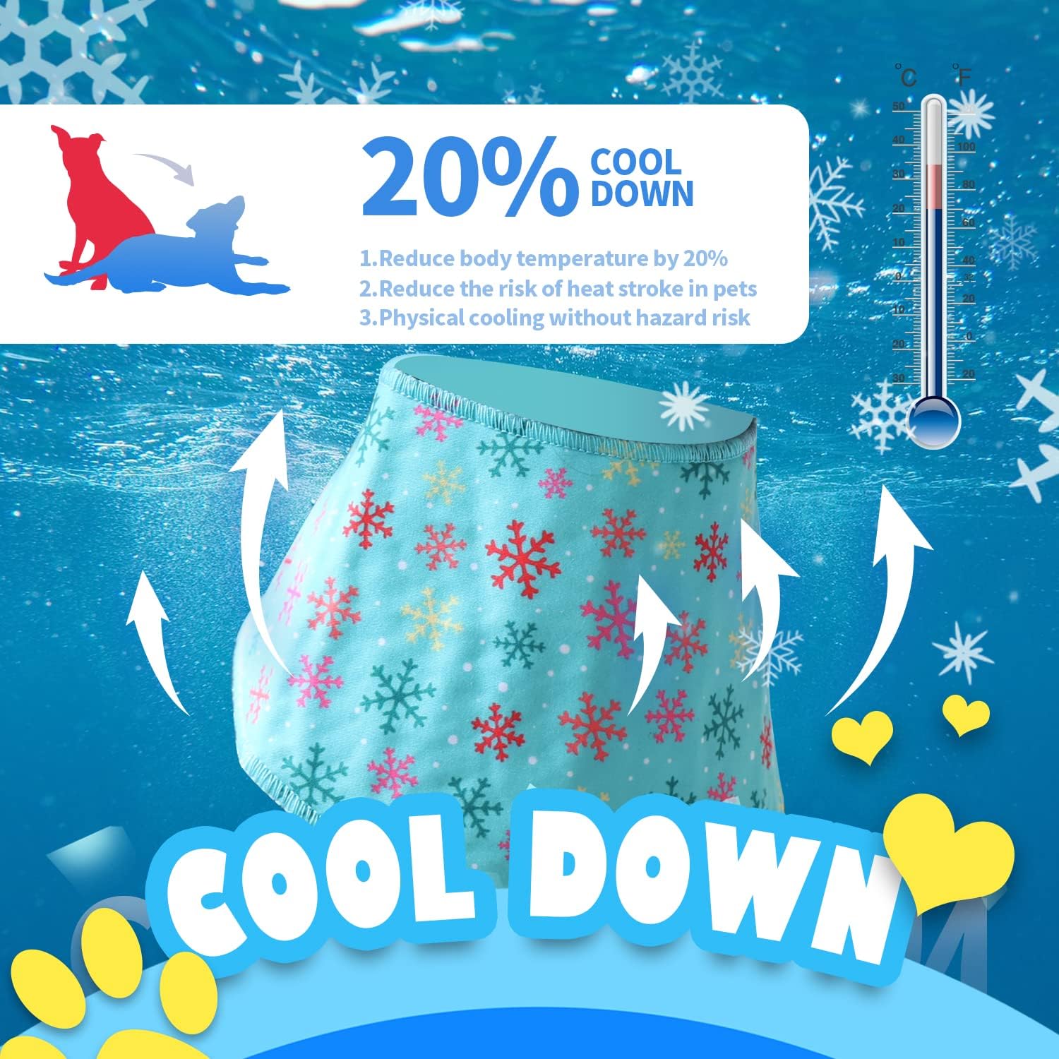 Chill-Out - Cooling Pet Bandana