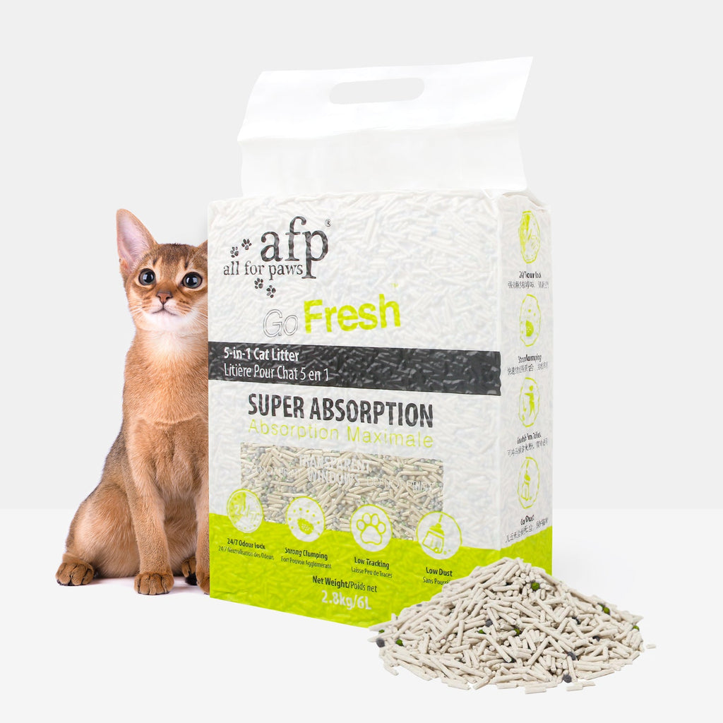 Natural 5 in 1 Tofu Super Absorption Flushable Cat Litter