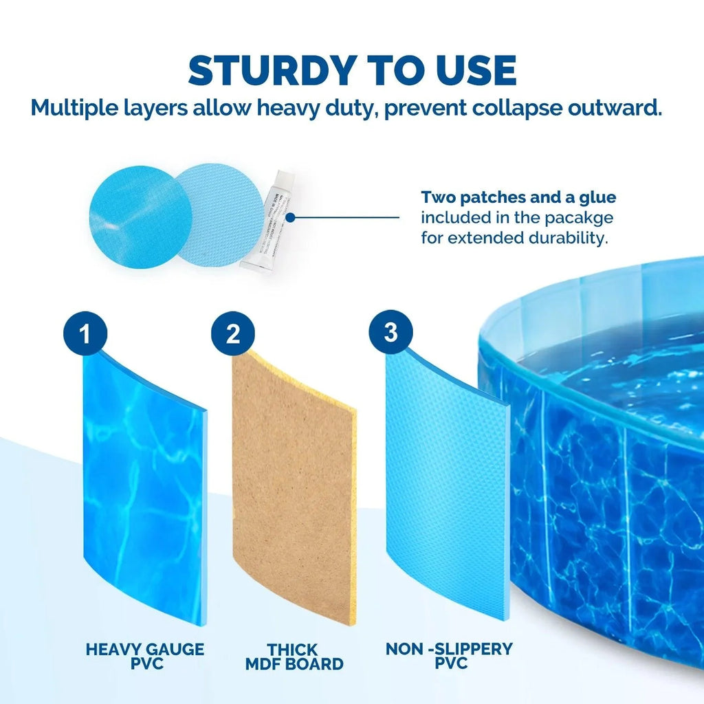 Foldable Dog Swimming Pool