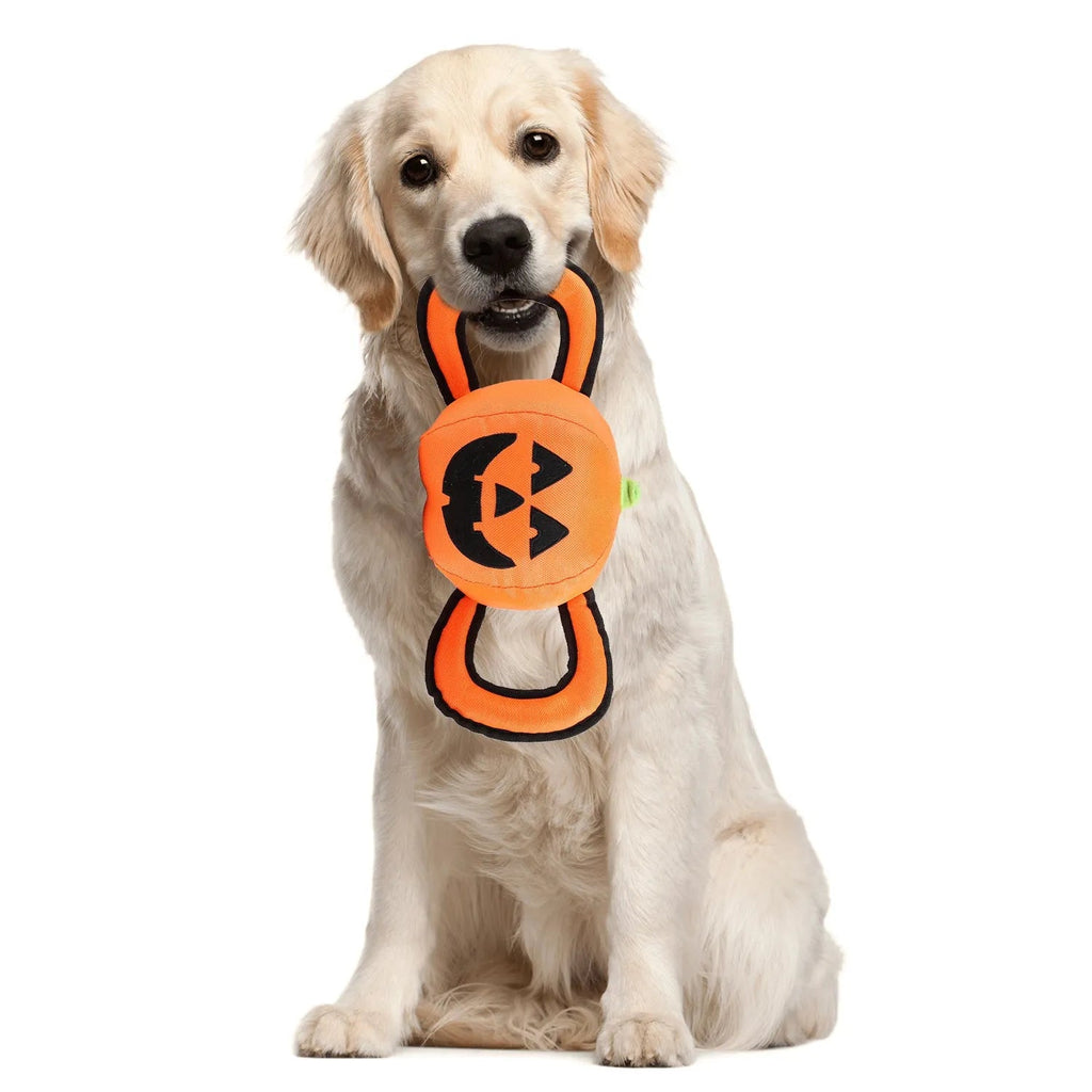 Halloween Handle Ballistic Pumpkin Ball For Dogs