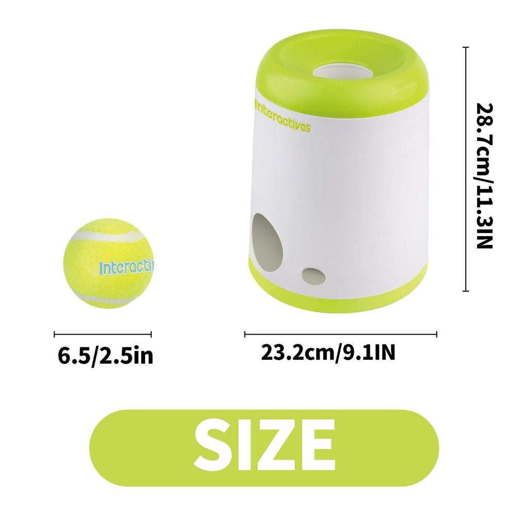 Interactive Fetch-N-Treat Dog Toy