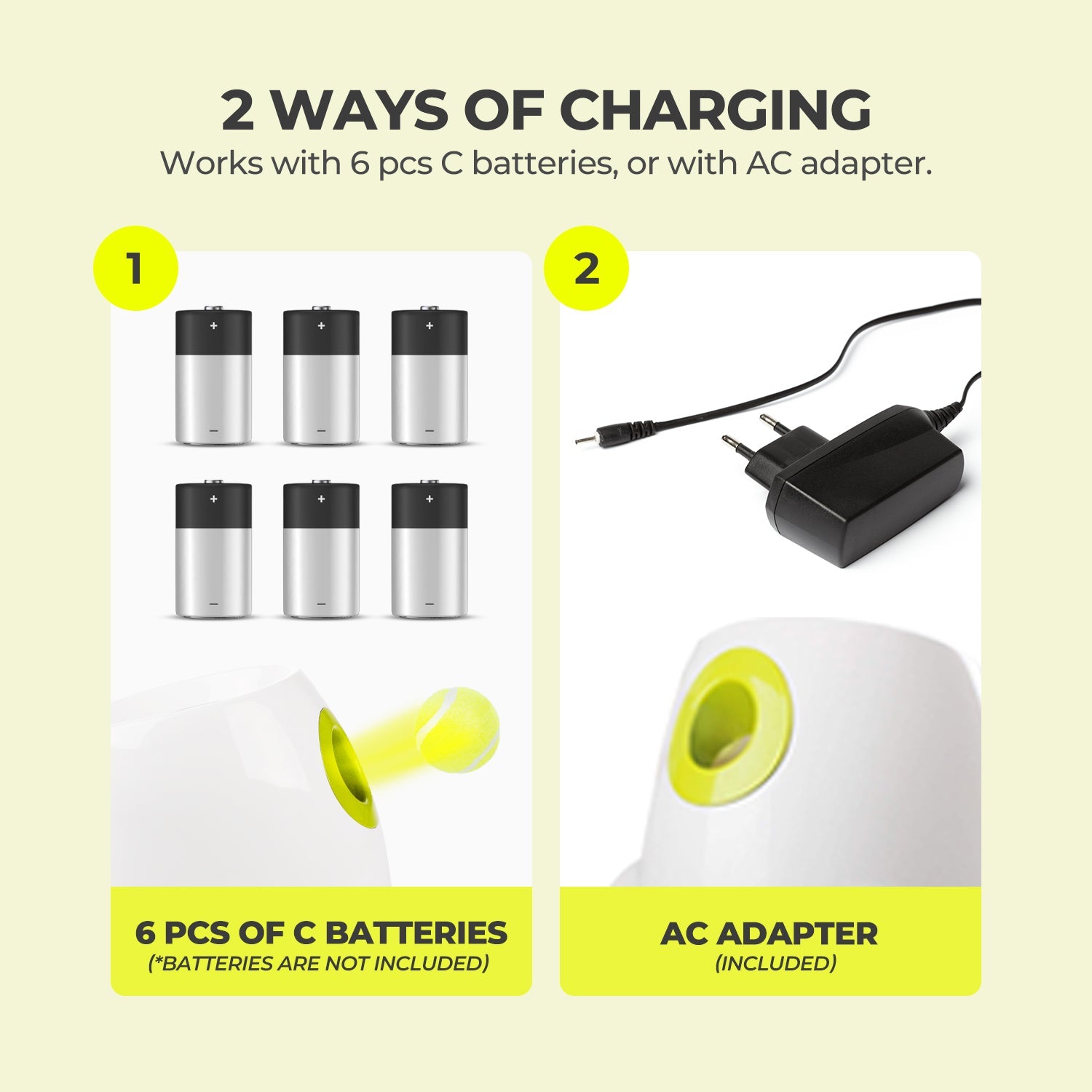 Mini Hyper Fetch Automatic Ball Launcher For Small Dogs