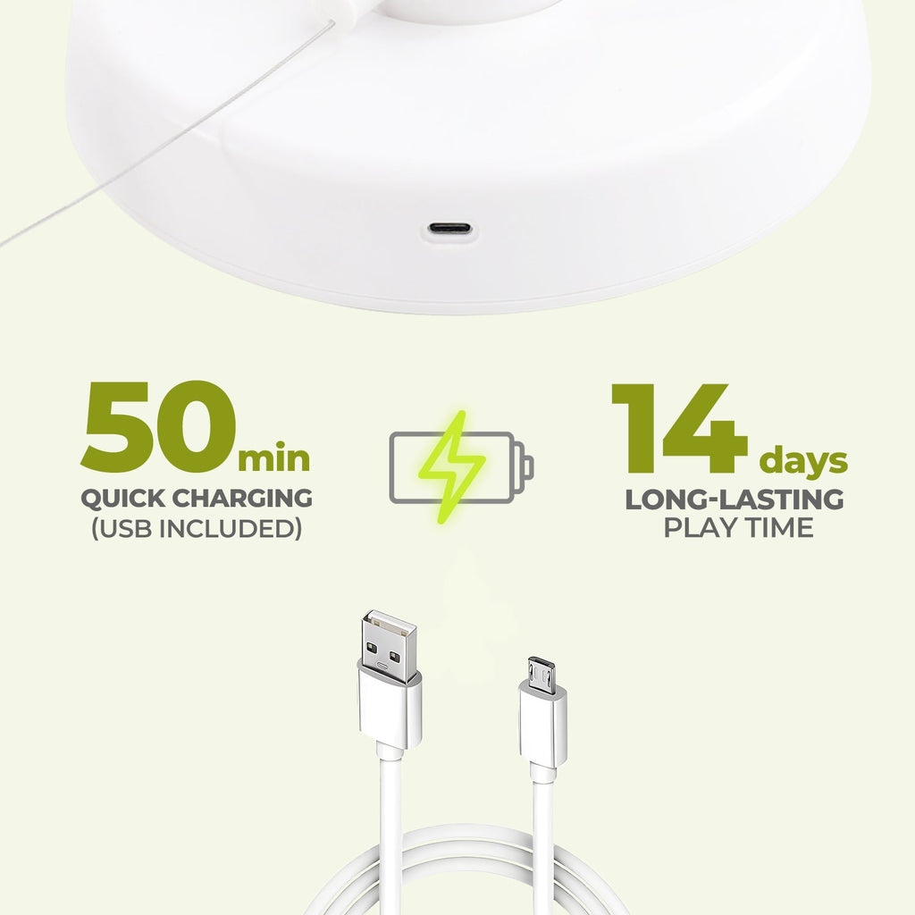 Interactive Flutter Bug Cat Toy with Motion-activated Hide-N-Seek