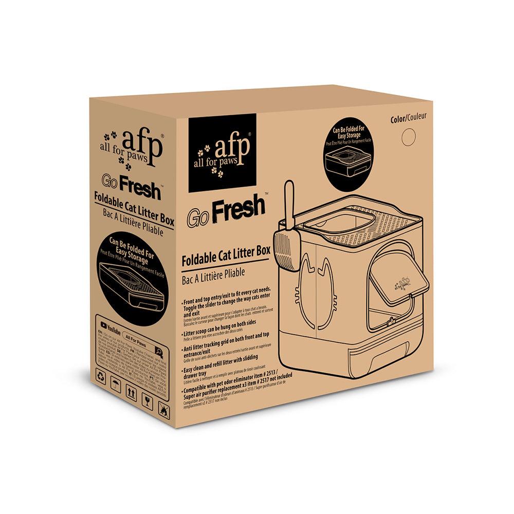Go Fresh-  Portable Foldable Cat Litter Box