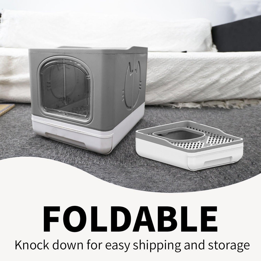 Go Fresh-  Portable Foldable Cat Litter Box