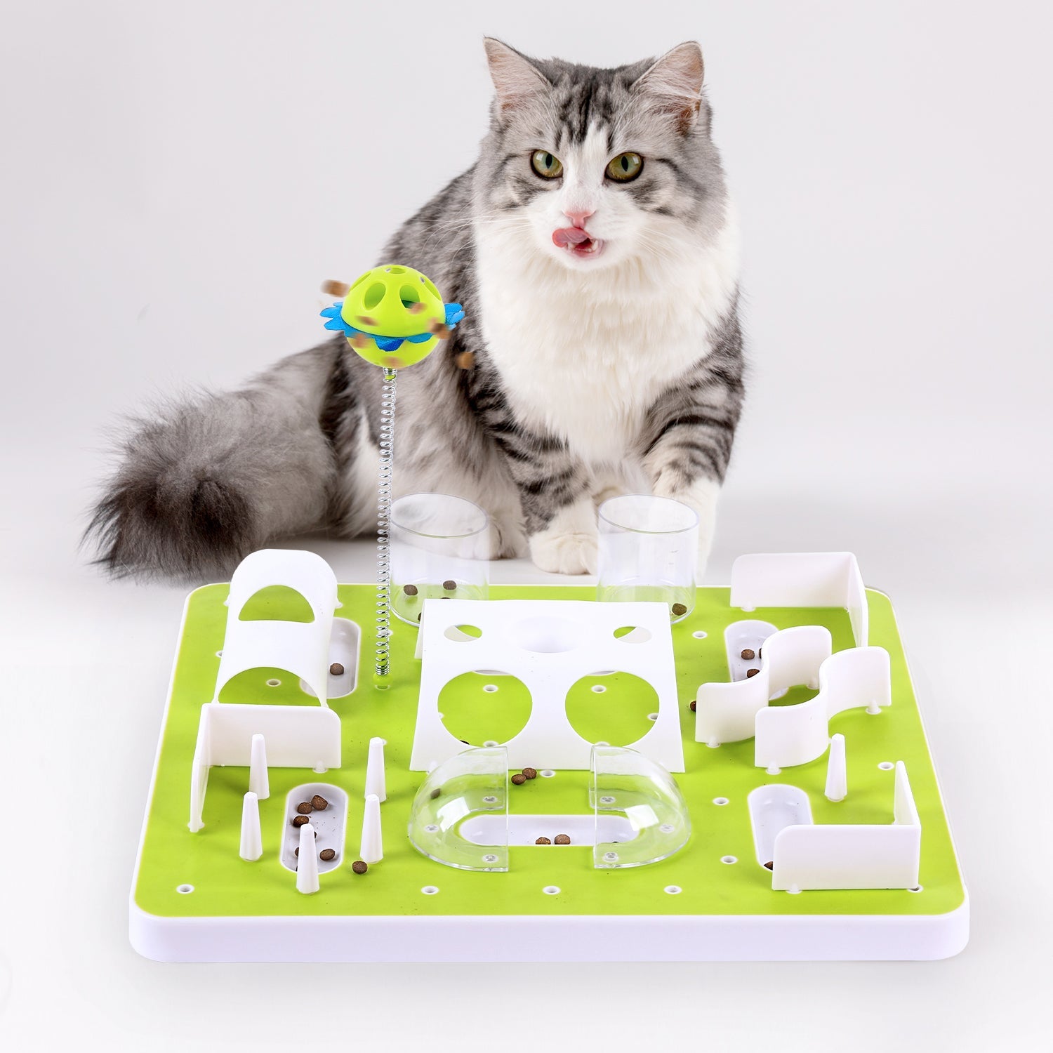 Interactive Food Puzzles For Cats
